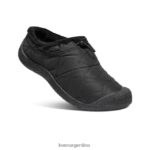 negro calzado KEEN diapositiva howser iii T0822B479 mujer - Imagen 3