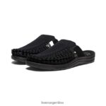 negro calzado KEEN diapositiva uneek ii T0822B329 hombres - Imagen 2