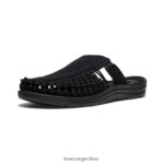 negro calzado KEEN diapositiva uneek ii T0822B329 hombres - Imagen 3