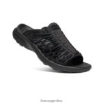negro calzado KEEN diapositiva uneek snk T0822B357 hombres - Imagen 3