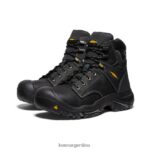 negro calzado KEEN Monte Vernon 6" T0822B317 hombres - Imagen 2