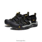 negro calzado KEEN newport h2 T0822B51 hombres - Imagen 2