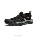 negro calzado KEEN newport h2 T0822B51 hombres - Imagen 3