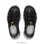 negro calzado KEEN newport h2 T0822B51 hombres - Imagen 4