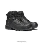 negro calzado KEEN portland 6" T0822B305 hombres - Imagen 2