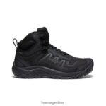 negro calzado KEEN reno kbf impermeable medio (puntera blanda) T0822B5 hombres