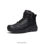 negro calzado KEEN reno kbf impermeable medio (puntera blanda) T0822B5 hombres - Imagen 3