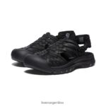 negro calzado KEEN rosarita ii x hyke T0822B688 mujer - Imagen 2