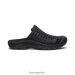 negro calzado KEEN sandalia san juan ii x hyke T0822B712 mujer