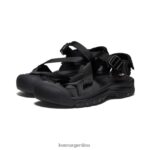 negro calzado KEEN sandalia zerraport ii T0822B545 mujer - Imagen 2