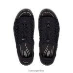 negro calzado KEEN uneek ii punta abierta T0822B18 hombres - Imagen 4