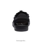 negro calzado KEEN uneek ii punta abierta T0822B18 hombres - Imagen 5