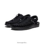 negro calzado KEEN uneek T0822B508 mujer - Imagen 2