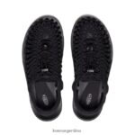 negro calzado KEEN uneek T0822B508 mujer - Imagen 4