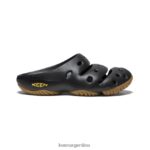 negro calzado KEEN yogui T0822B216 hombres