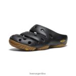 negro calzado KEEN yogui T0822B216 hombres - Imagen 3