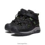 negro/camping calzado KEEN bota impermeable targhee T0822B879 pequeños niños - Imagen 2