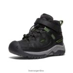 negro/camping calzado KEEN bota impermeable targhee T0822B879 pequeños niños - Imagen 3
