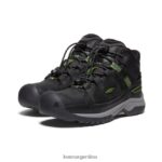 negro/camping calzado KEEN bota impermeable targhee T0822B898 niños grandes - Imagen 2