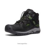 negro/camping calzado KEEN bota impermeable targhee T0822B898 niños grandes - Imagen 3