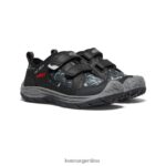 negro/camuflaje calzado KEEN sabueso de velocidad T0822B809 pequeños niños - Imagen 2