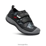 negro/camuflaje calzado KEEN sabueso de velocidad T0822B871 niños grandes - Imagen 3