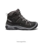 negro/gris acero calzado KEEN bota impermeable circadia T0822B70 hombres