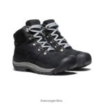 negro/gris acero calzado KEEN bota impermeable de invierno kaci iii T0822B675 mujer - Imagen 2