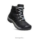 negro/gris acero calzado KEEN bota impermeable de invierno kaci iii T0822B675 mujer - Imagen 3