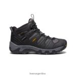 negro/gris acero calzado KEEN bota impermeable koven T0822B320 hombres