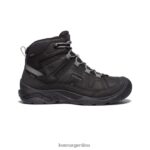 negro/gris acero calzado KEEN circadia polar medio T0822B369 hombres