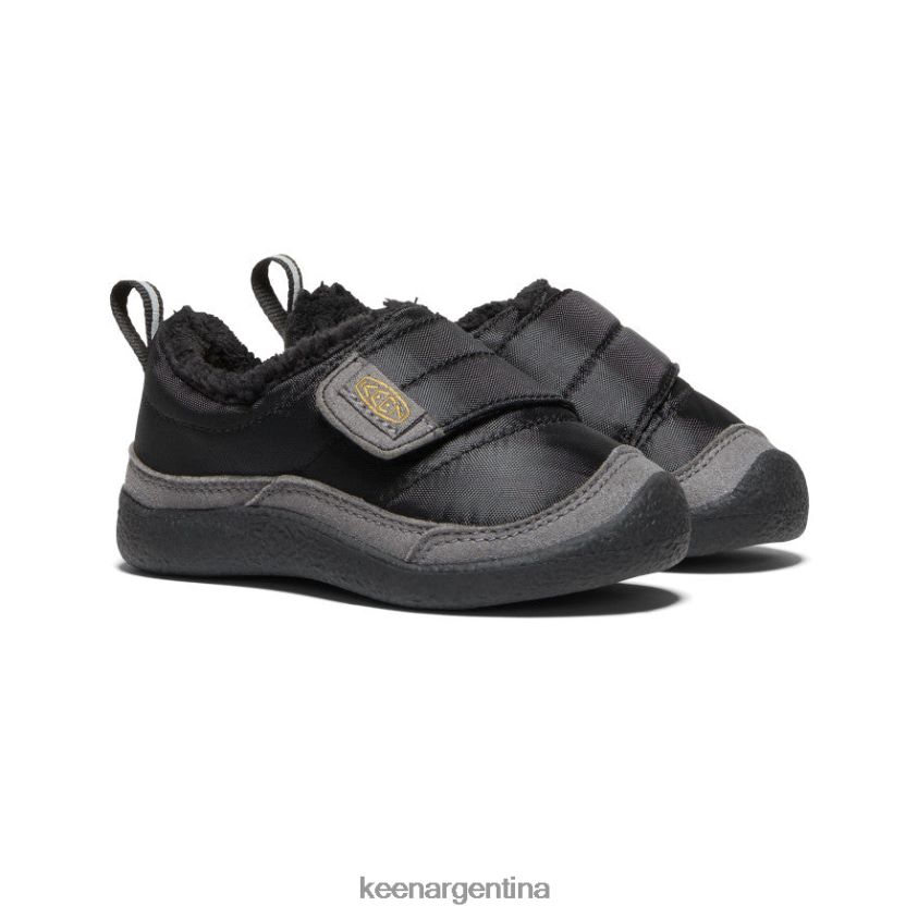 negro/gris acero calzado KEEN envoltura de jabón T0822B988 niños pequeños - Imagen 2