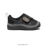 negro/gris acero calzado KEEN envoltura de jabón T0822B988 niños pequeños