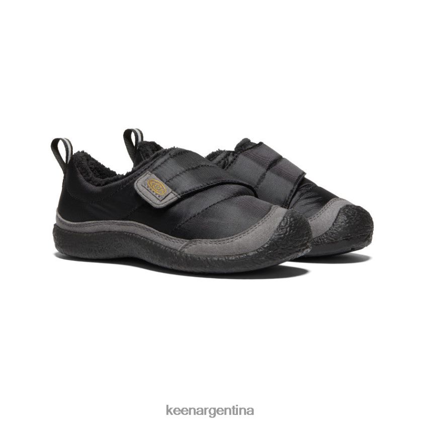 negro/gris acero calzado KEEN envoltura de jabón T0822B990 pequeños niños - Imagen 2