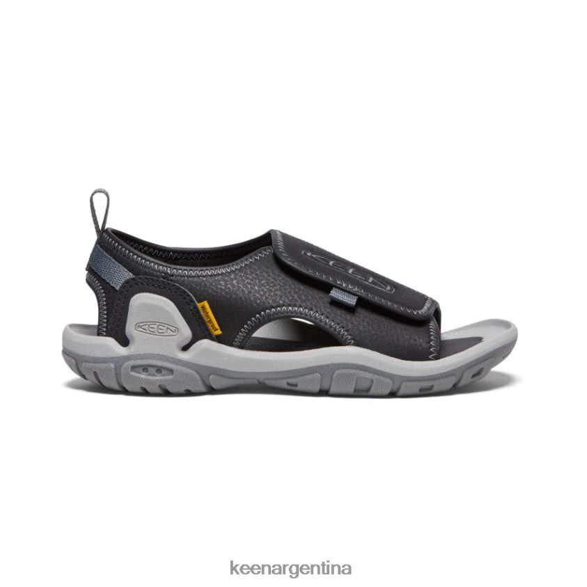 negro_gris_acero_calzado_keen_knotch_river_con_puntera_abierta_t0822b950_ninos_grandes.jpg negro/gris acero calzado KEEN Knotch River con puntera abierta T0822B950 niños grandes - Imagen 1