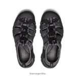 negro/gris acero calzado KEEN newport h2 T0822B41 hombres - Imagen 4