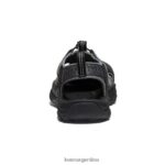 negro/gris acero calzado KEEN newport h2 T0822B41 hombres - Imagen 5