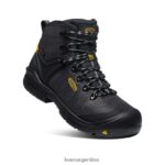 negro/gris acero calzado KEEN querido nacido 6" T0822B365 hombres - Imagen 3