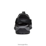 negro/gris acero calzado KEEN sandalia rapids h2 T0822B219 hombres - Imagen 5