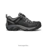 negro/gris acero calzado KEEN targhee ii impermeable T0822B204 hombres