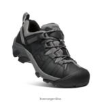 negro/gris acero calzado KEEN targhee ii impermeable T0822B204 hombres - Imagen 3