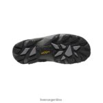 negro/gris acero calzado KEEN targhee ii impermeable T0822B204 hombres - Imagen 4