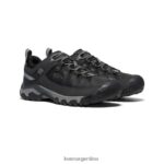 negro/gris acero calzado KEEN targhee iii impermeable T0822B147 hombres - Imagen 2
