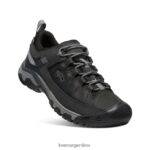 negro/gris acero calzado KEEN targhee iii impermeable T0822B147 hombres - Imagen 3