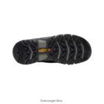 negro/gris acero calzado KEEN targhee iii impermeable T0822B147 hombres - Imagen 4