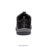 negro/gris acero calzado KEEN zapato impermeable targhee T0822B842 niños grandes - Imagen 5