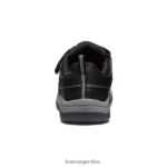 negro/gris acero calzado KEEN zapato impermeable targhee T0822B912 pequeños niños - Imagen 5