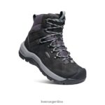 negro/gris puerto calzado KEEN bota polar revel iv T0822B684 mujer - Imagen 3