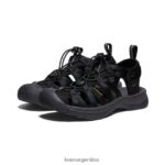 negro/imán calzado KEEN susurro T0822B520 mujer - Imagen 2