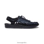 negro/índigo calzado KEEN uneek T0822B117 hombres